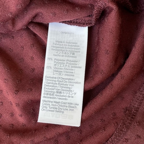 Madewell Texture & Thread Clipdot Ruffle Top - Picture 6 of 9